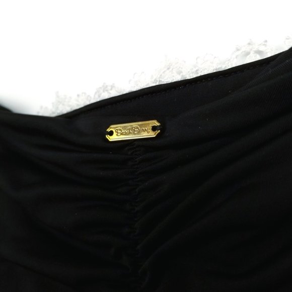 BEACH BUNNY | Black Lace Scrunch Butt Bikini Small - Picture 10 of 13